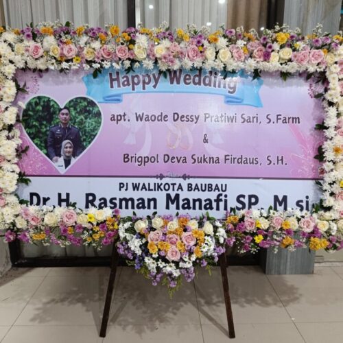 Karangan Bunga Pernikahan rumahdukamentengpalangkaraya King Florist rumahdukamentengpalangkaraya – S