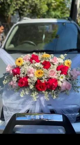 Bunga Hias Mobil Pernikahan di Rumah Duka Menteng Palangkaraya